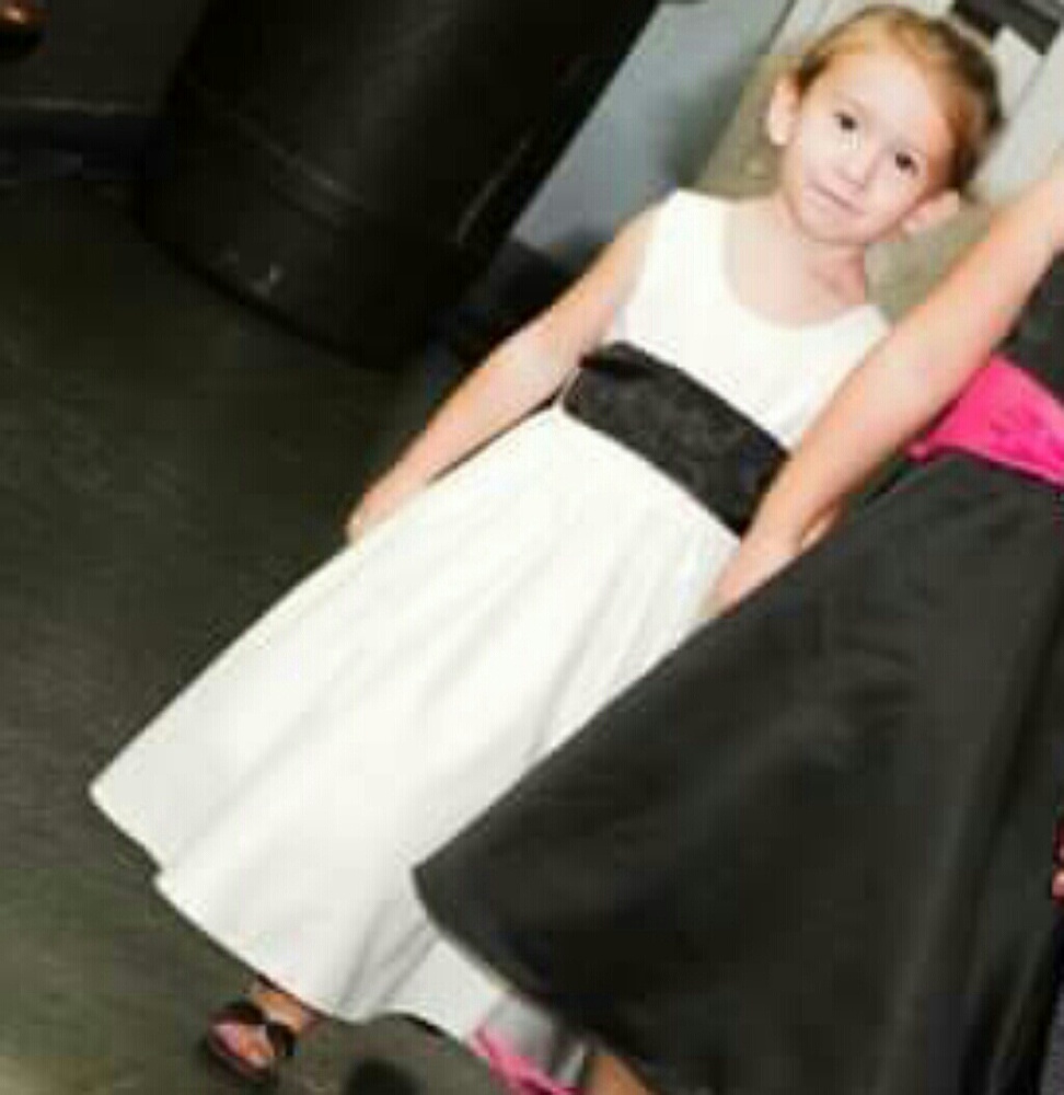 White Flower Girl Dress